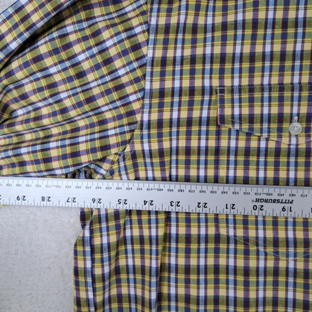 Roper Western Button Up Shirt Mens Size XL Colorful Plaid Rugged - Picture 6 of 8